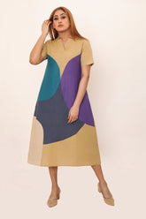 Ivy Dress Ecru Beige
